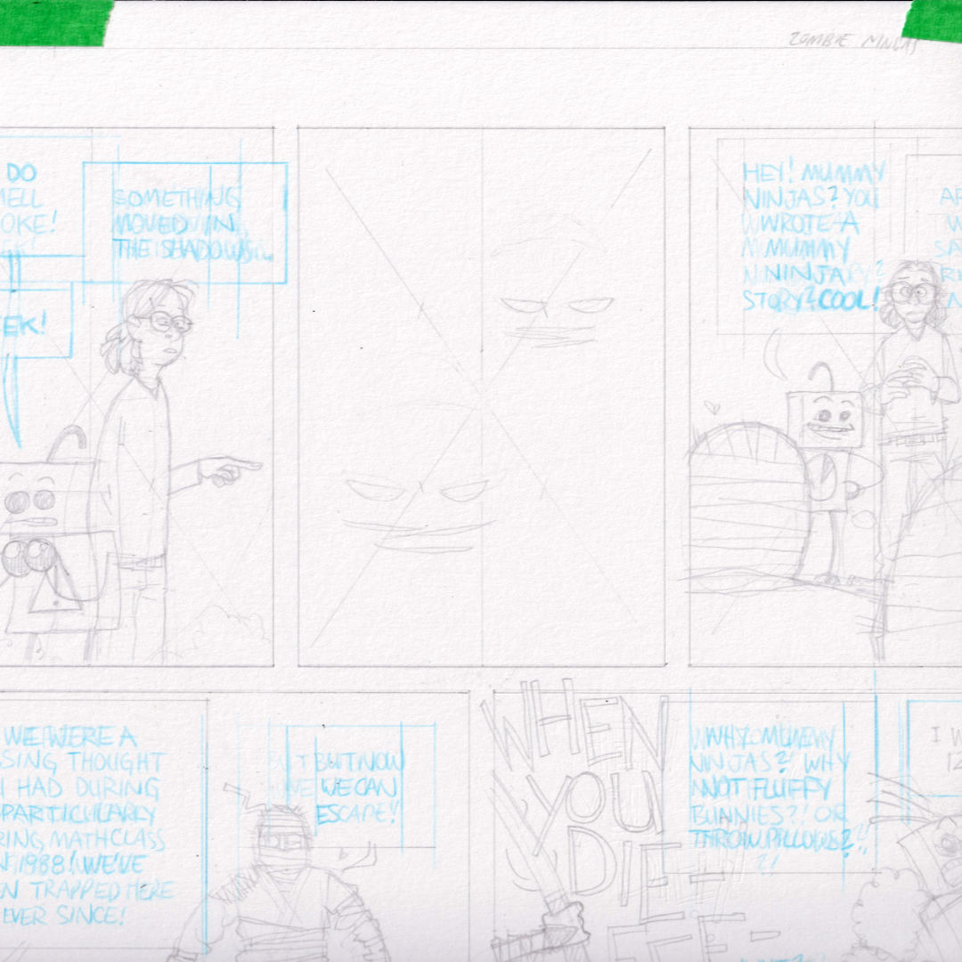Pencils for Pity Party Page 4.