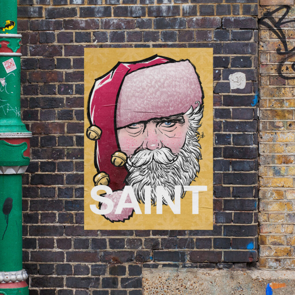 Saint - Santa Propaganda Campaign